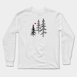 Tree Love the Outdoors Long Sleeve T-Shirt